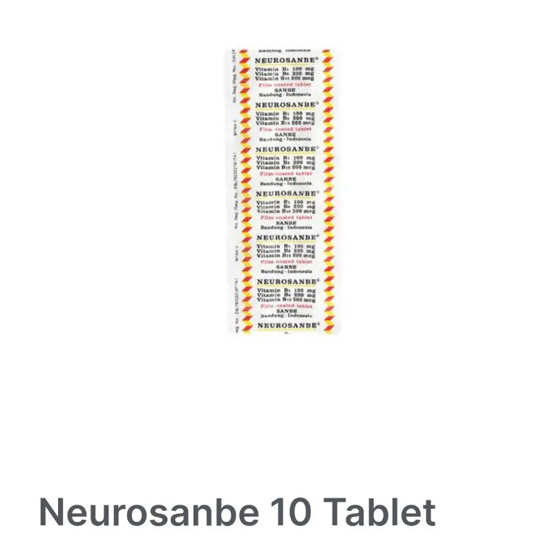NEUROSANBE PLUS STRIP 10 TABLET - PEGAL OTO SARAF