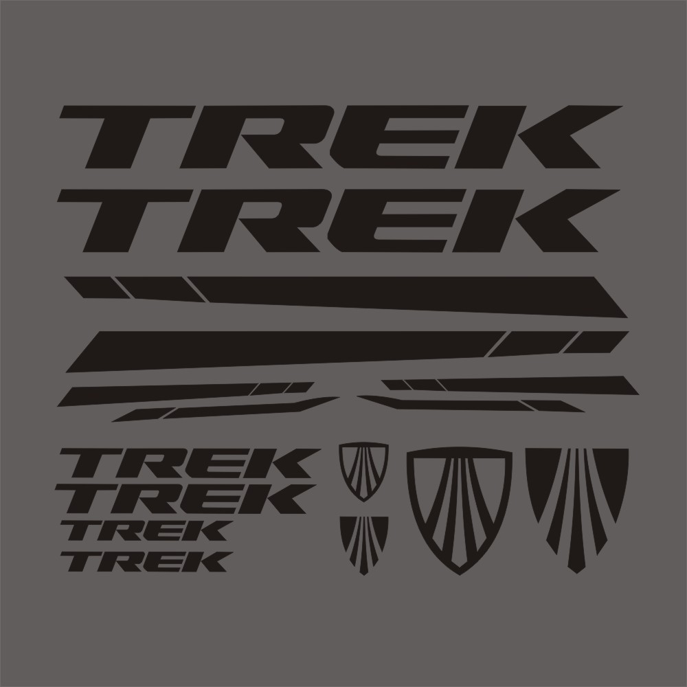 STIKER CUTTING CUSTOM DESAIN Frame Tube decal TREK Brand Die-cut Bike Decals Stickers Bicycle cyclin