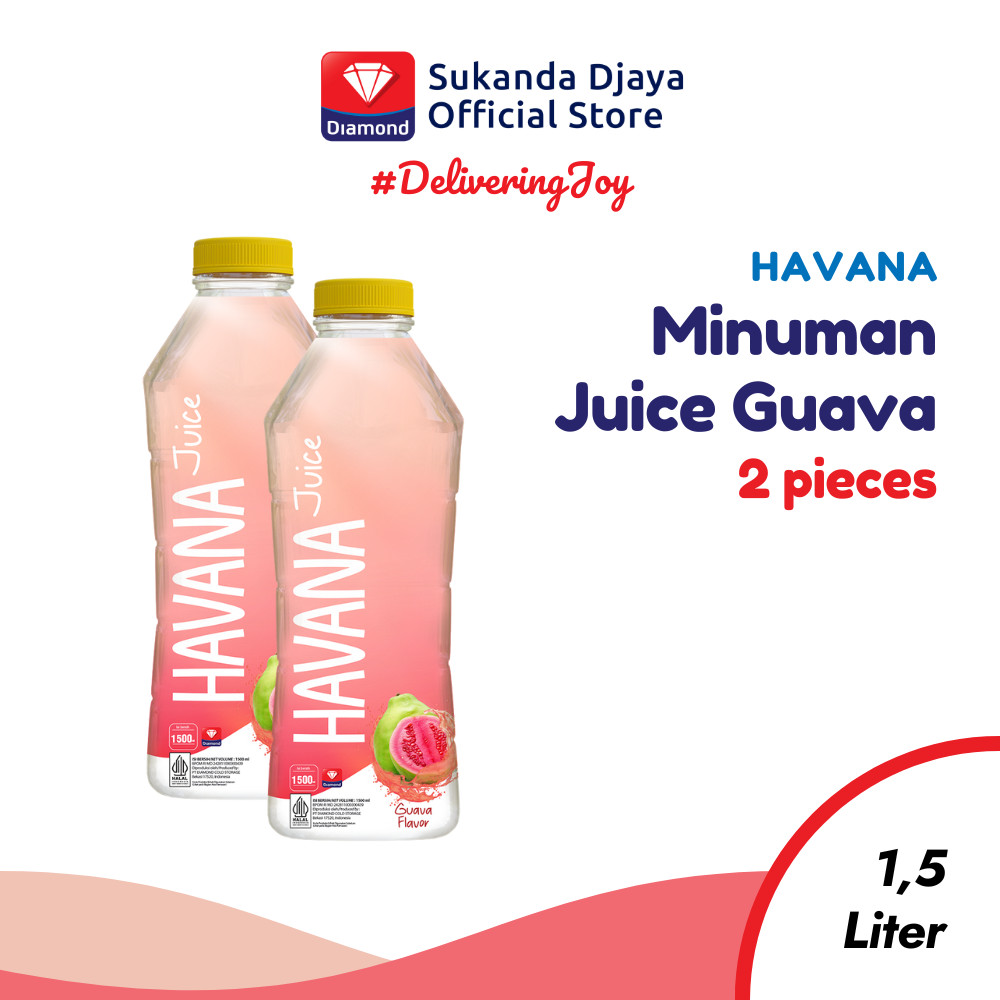 

Havana Minuman Juice Guava 1500 Ml - Twin Pack