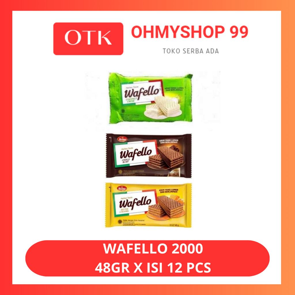 

Roma Wafelo Biskuit 12x48gr