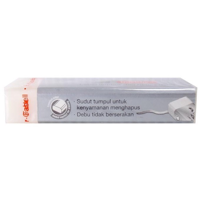 

Penghapus Besar Putih Fabercastell 187996 Eraser Dust Free Stip Besar Faber-Castell - SATUAN SHABG