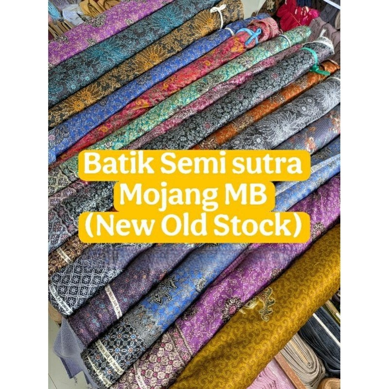 BATIK MOJANG MB Batik semi sutra batik bahan semi sutra,batik motif