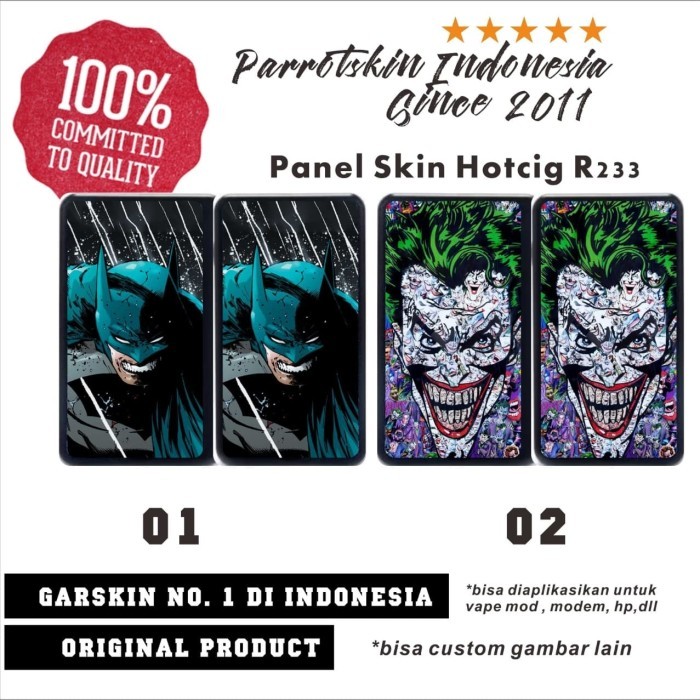 

Garskin Skin hotcig r233 batman or joker Edition sticker