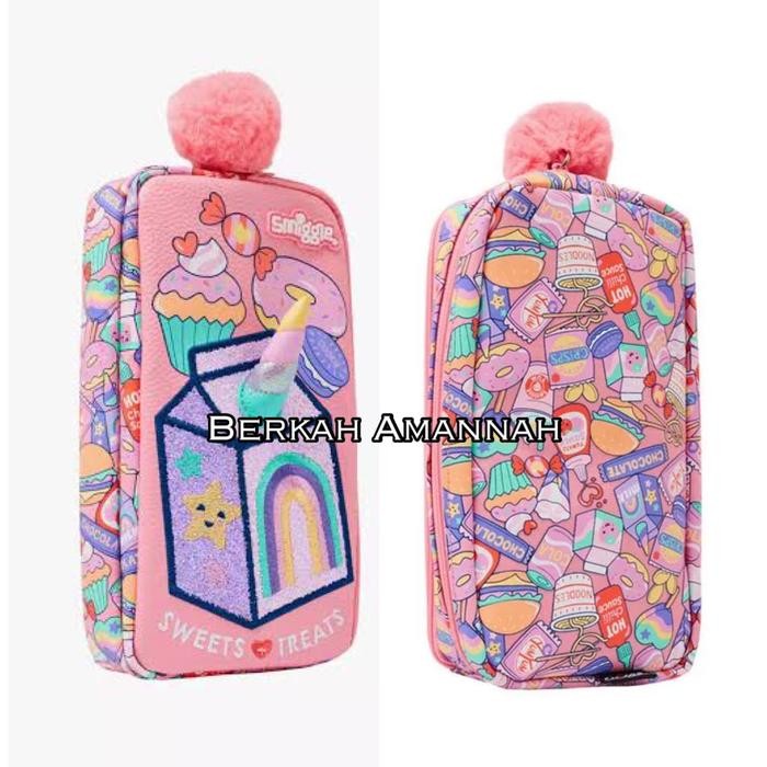 

READY smiggle pensil case pocket smiggle ori kotak pensil - Sweets pink
