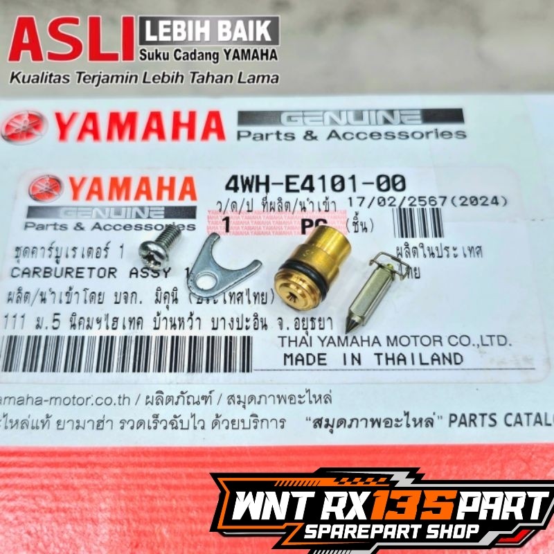 JARUM PELAMPUNG KARBU KARBURATOR F1ZR FIZR ORIGINAL YAMAHA GENUINE PART