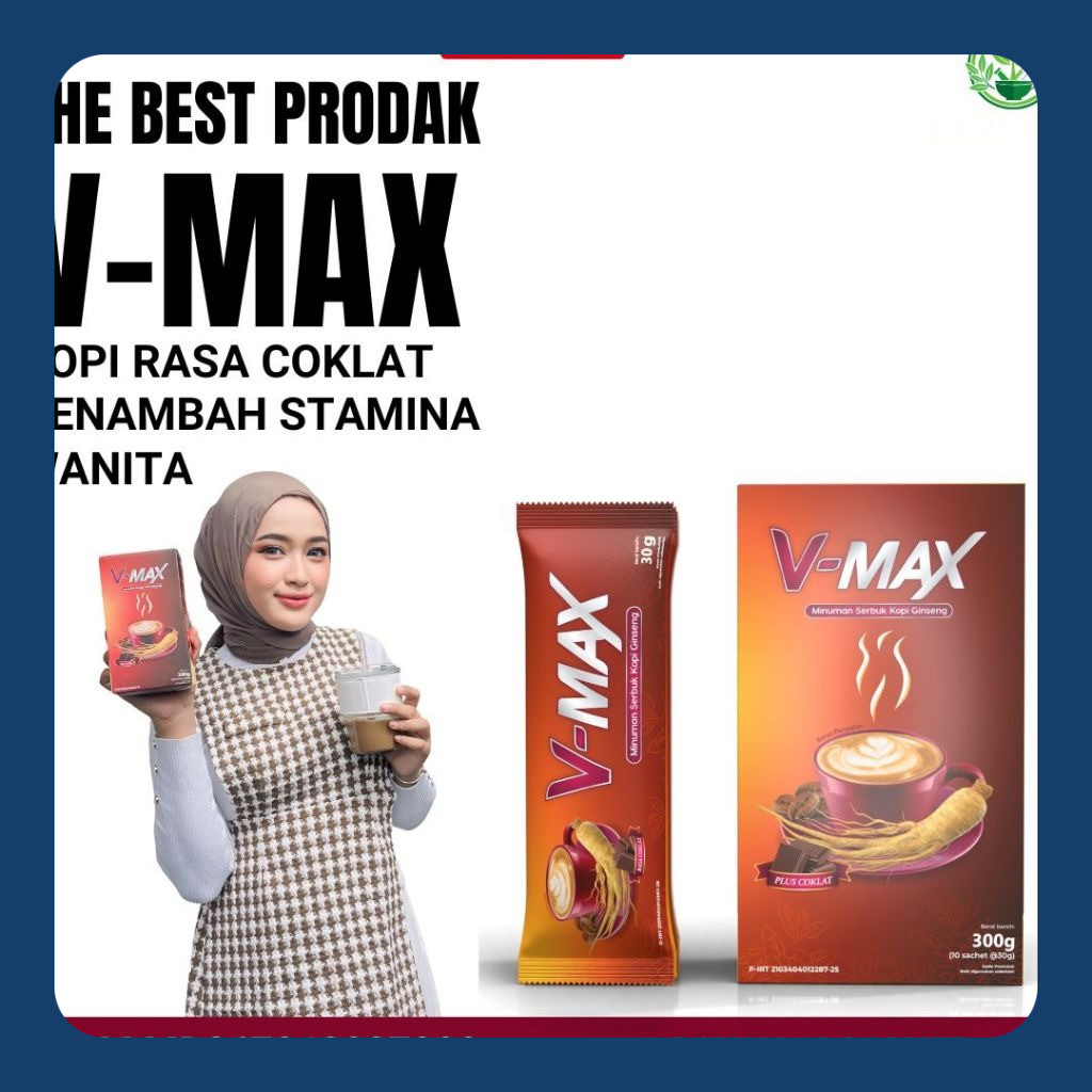 

Vmax Minuman Instan Rasa Cokelat 1 Box 10 Sachet Penambah gairah wanita