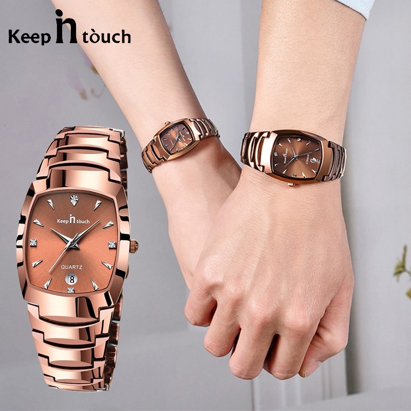 Jam Tangan Pria Cowok Original Anti Air Tahan Fashion Analog Baja Tungsten Bisnis Terbaru Mewah Watc