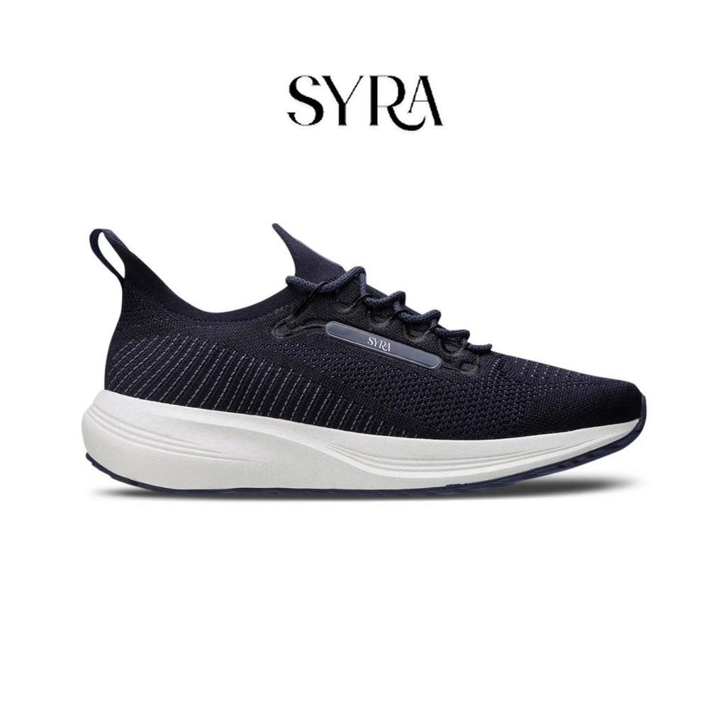 Syra - Sepatu Sneaker Casual Polos Purple