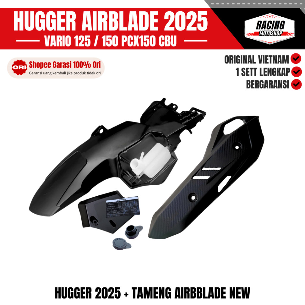 HUGGER spakbor kolong airblade AIR BLADE old new vario125 vario150 PAKET HUGGER AIRBLADE VARIO OLD