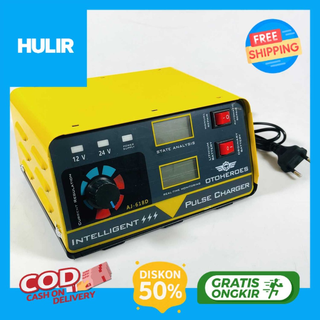 Cas Aki/Cas Aki Mobil/Battery Charger 12V/24V