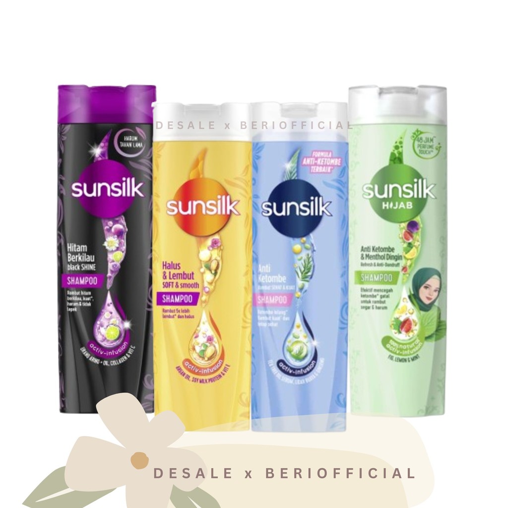 Shampo SUNSLIK 160 ML botol kecil