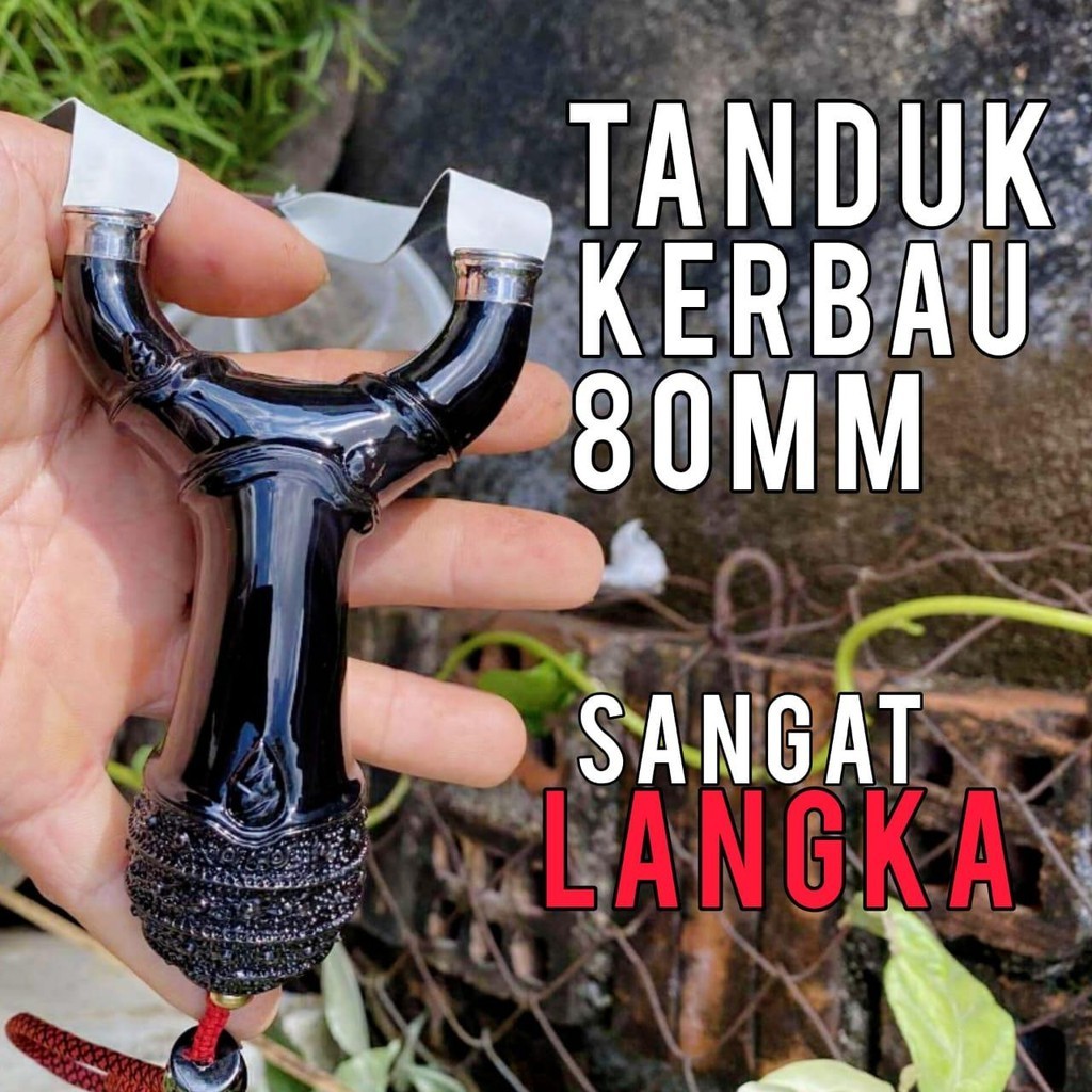 Ketapel Slingshot TANDUK ISTIMEWA 80mm - BARANG LANGKA