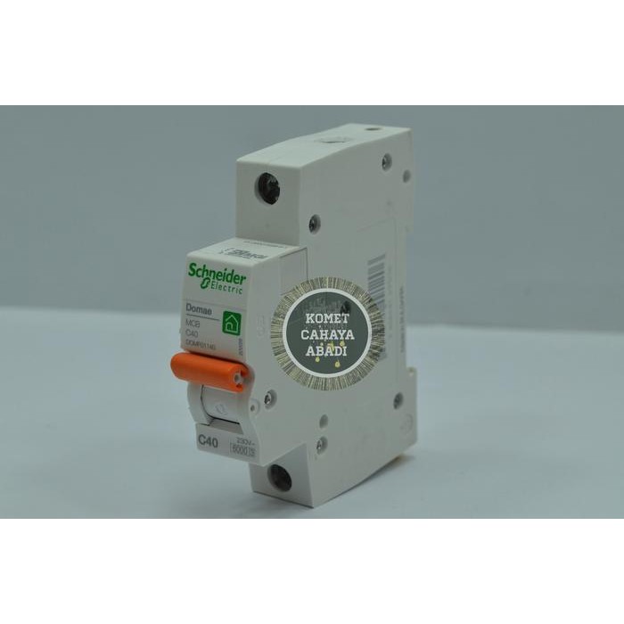 MCB Stut 1Phase 40 Ampere Schneider / MCB 40A 1P New MG Domae