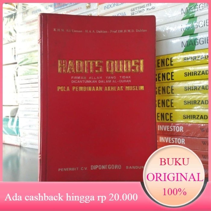 Buku HADITS QUDSI Firman Allah yg tdk dicantumkan dalam AL QURAN #Bekas