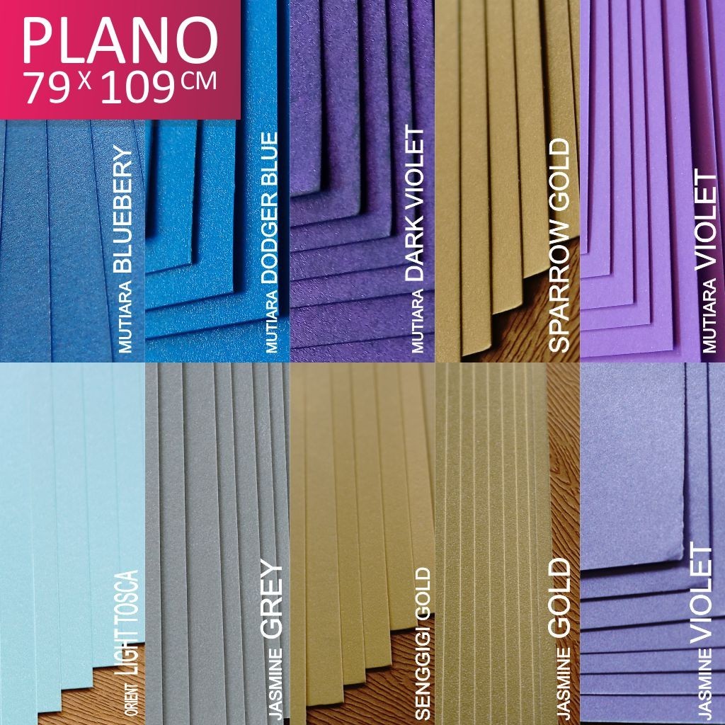 

Kertas Jasmine reject warna muda dan tua