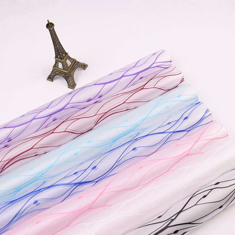 

PROMO![ 20 LEMBAR ] Kertas Bunga Cellophane Transparan Warna Motif Alur Garis Color Paper Flower Wrapping Paper Kertas Buket Bunga AB GrosirREADY