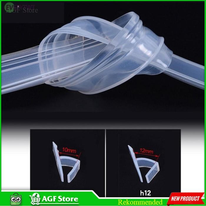 

[Promo] Seal Strip Silicone AGF Shower Door Rubber Transparent Glass I