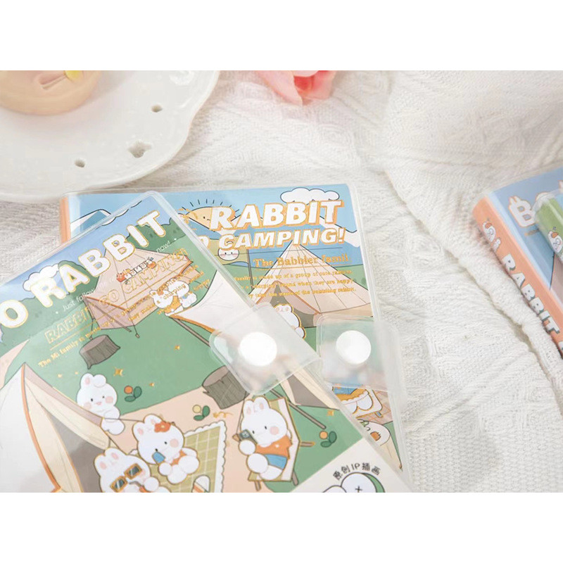 

Isar Color Page Buckle Waterproof Rubber Cover Hand Book 36k 64k Cartoon Notebook Soft Leather Cover