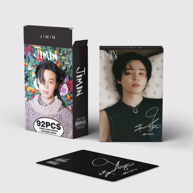 

JIMIin stock SOLO PRODUCTION DIARY Fan Collection Card Photo card postcard lomo card