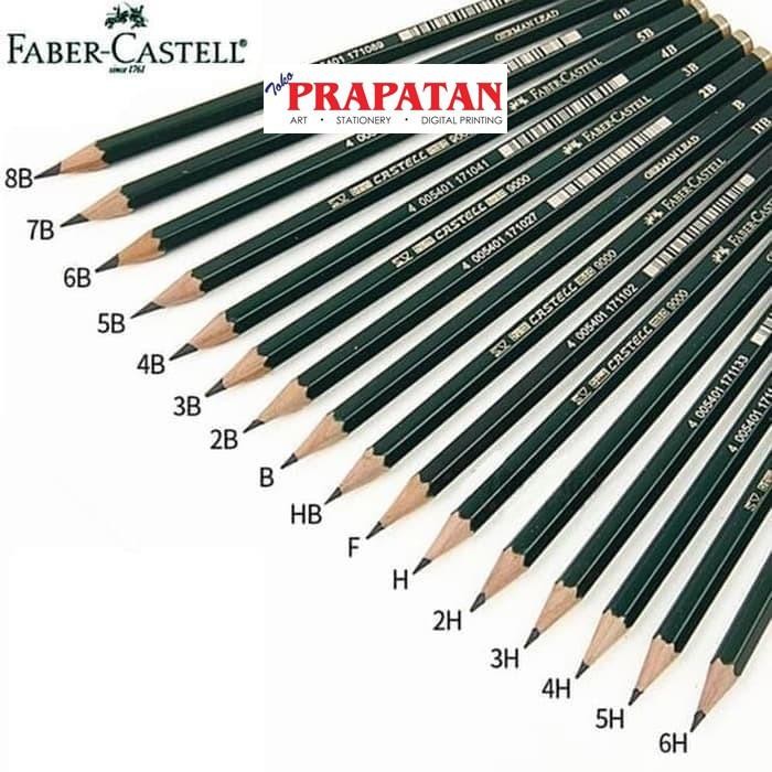 

TERLARIS! Pensil Gambar Faber Castell / Drawing Pencil - 3H