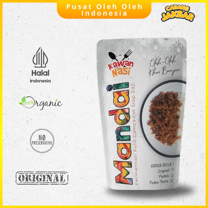 

Mandai Fermentasi Kulit Cempedak Khas Banjar Baru oleh oleh Kalimantan Selatan PO-IN