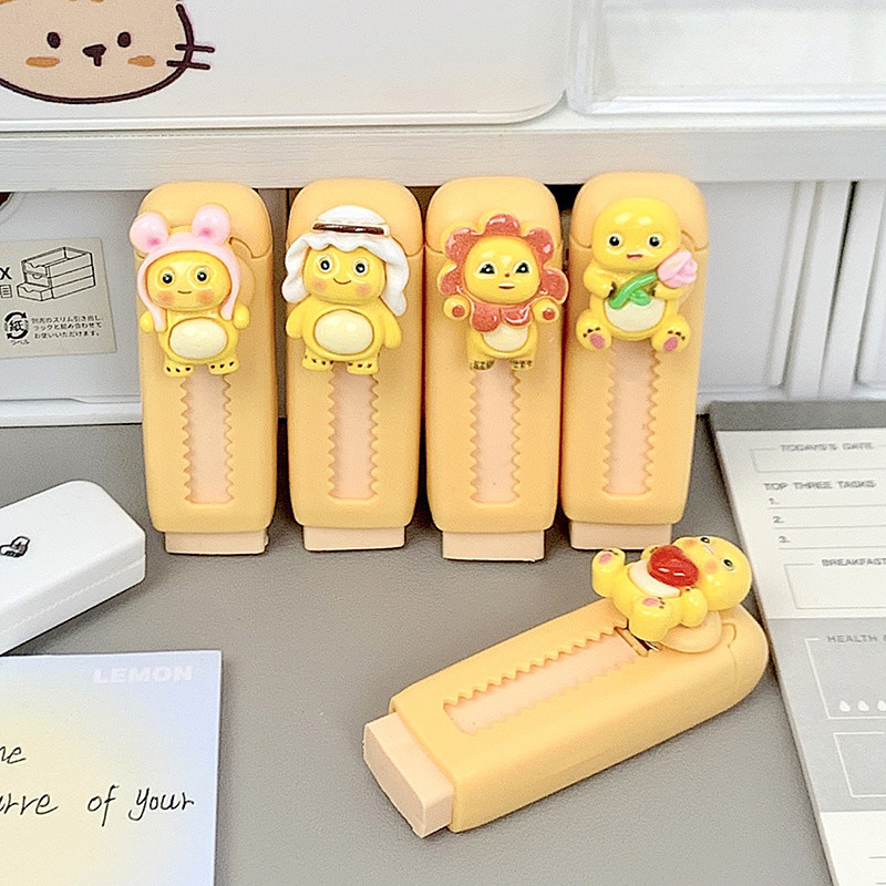 

Penghapus Pensil Karakter Nailong Dino Kuning Lucu Eraser Pensil Karakter Nailong