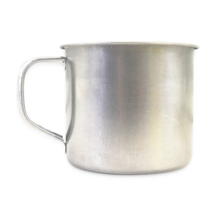 Cangkir Stainless Steel Cup Mug Gelas Jadul / Cangkir Jadul RRT 7 cm