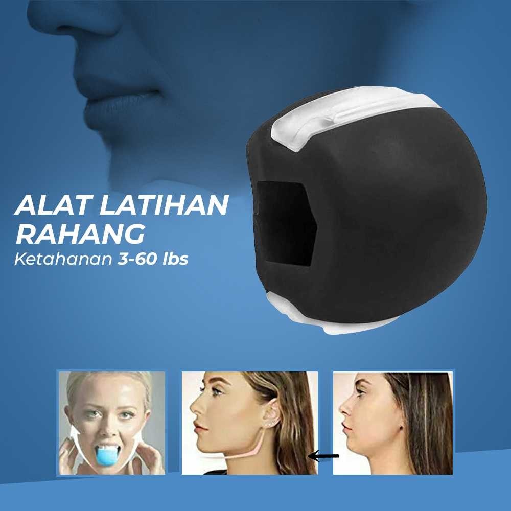 Alat Mewing Latihan Rahang Jaw Exercise Silicone Training Ball 3-60lbs | Upletics Jawline Exerciser 