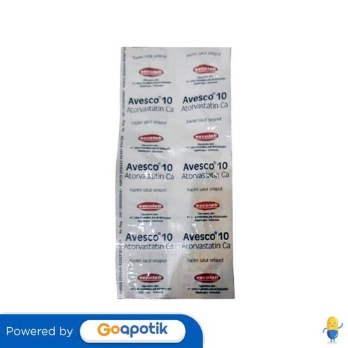 Avesco 10 Mg Strip 10 Kaplet