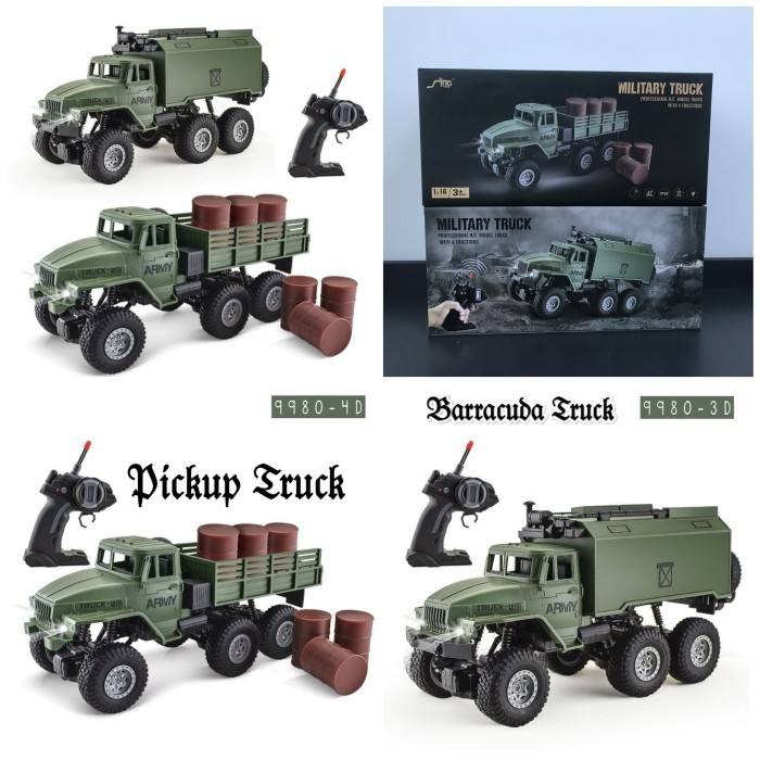 Mainan Anak RC Mobil Truk Militer ~ RC MILITARY TRUCK