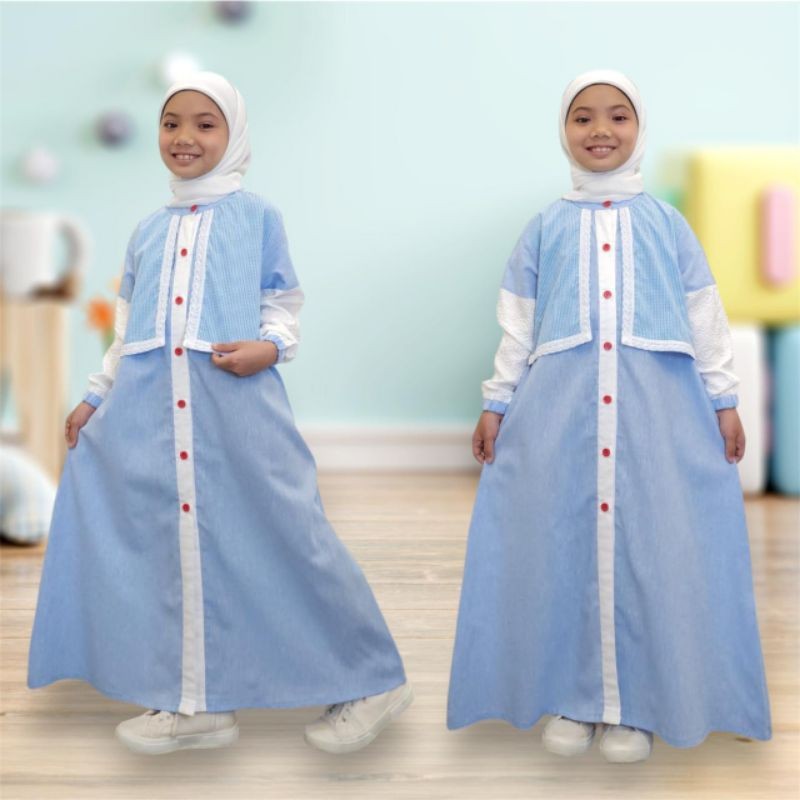 [HOT NEW] Gamis Anak Cewek Kekinian Dalima Kids by Semut Terbaru