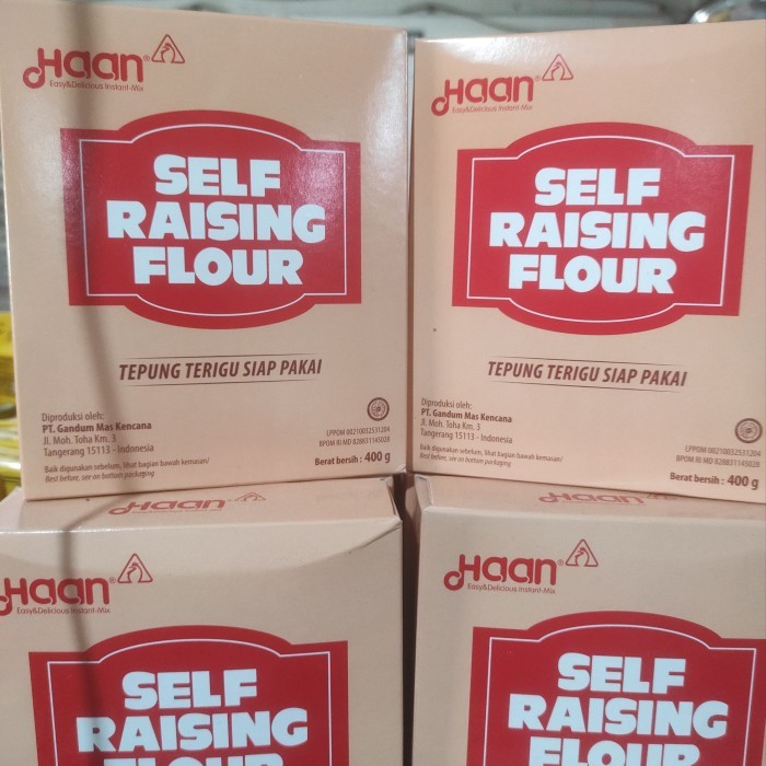 

Haan Self Raising Flour 400gr