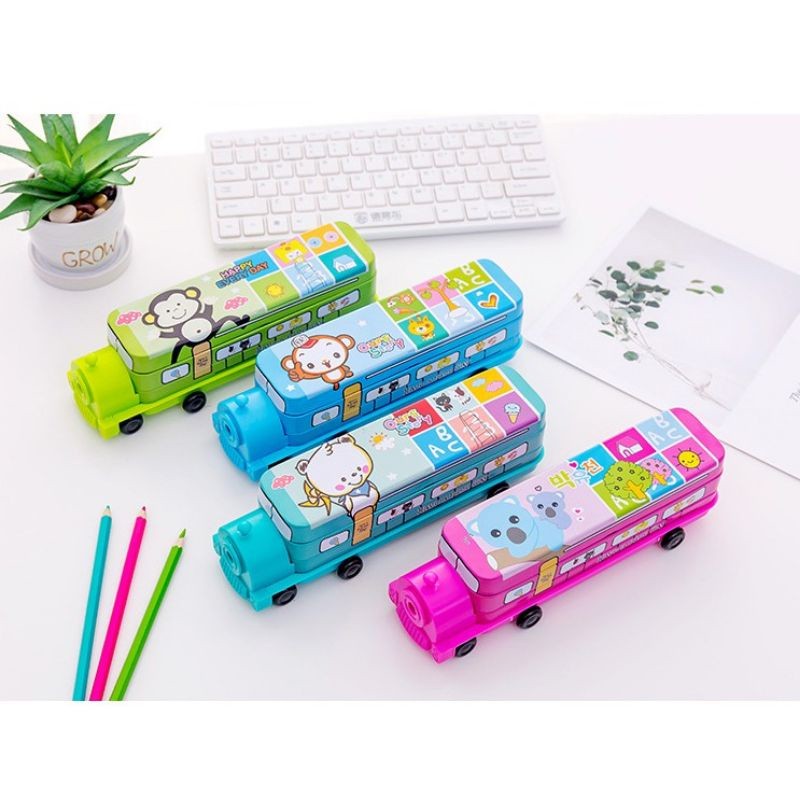 Promo (PART 2) TEMPAT PENSIL ANAK KARAKTER KERETA API TEMPAT PENSIL ANAK LAKI LAKI TEMPAT PENSIL LUC