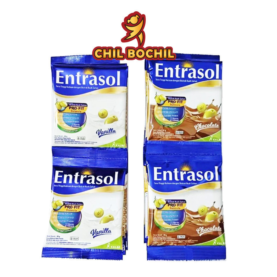 

SUSU ENTRASOL RENCENG ISI 10 SACHET X 22GRAM - CHIL BOCHIL