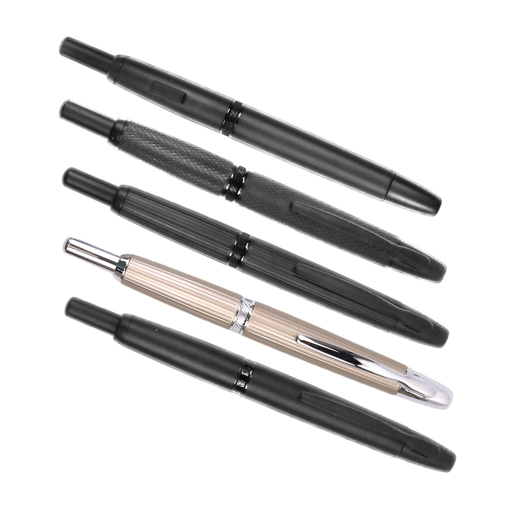 

Majohn A1 Metal Press fountain pen Fish scale pattern design EF 0.4MM Nibs writing ink pens for school office supplies gifts pen