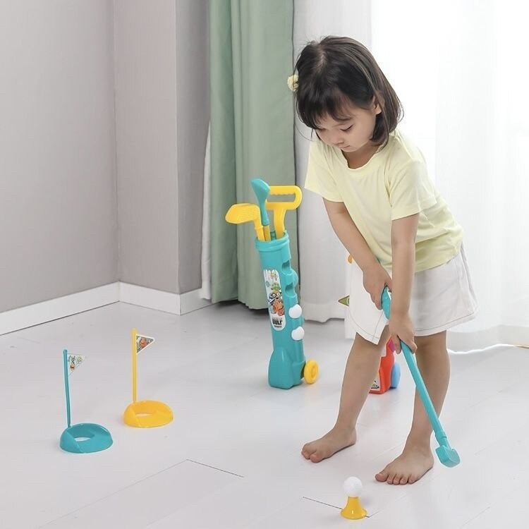 GOLF PLAY SET / mainan edukasi anak golf play set / mainan stick golf set [TOYFY]