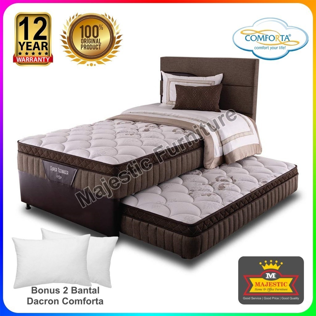 Set Spring Bed - Comforta 2-in-1 Super Teenager Velos - Jogja