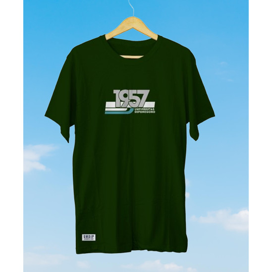 KAOS UNDIP HIJAU BOTOL