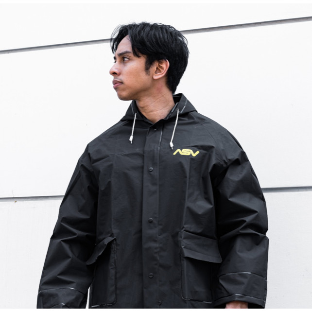 JAS HUJAN/RAINSUIT ASV OSAKA BLACK