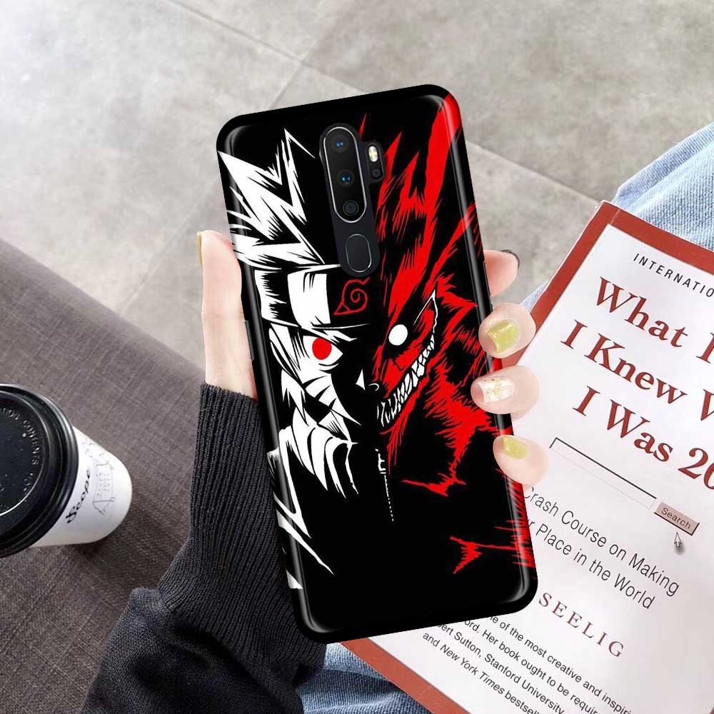 Case Oppo A5 2020 / Oppo A9 2020 - Fashion Printing Anime Naruto Keren [ Beli Case ] All Type - Acce