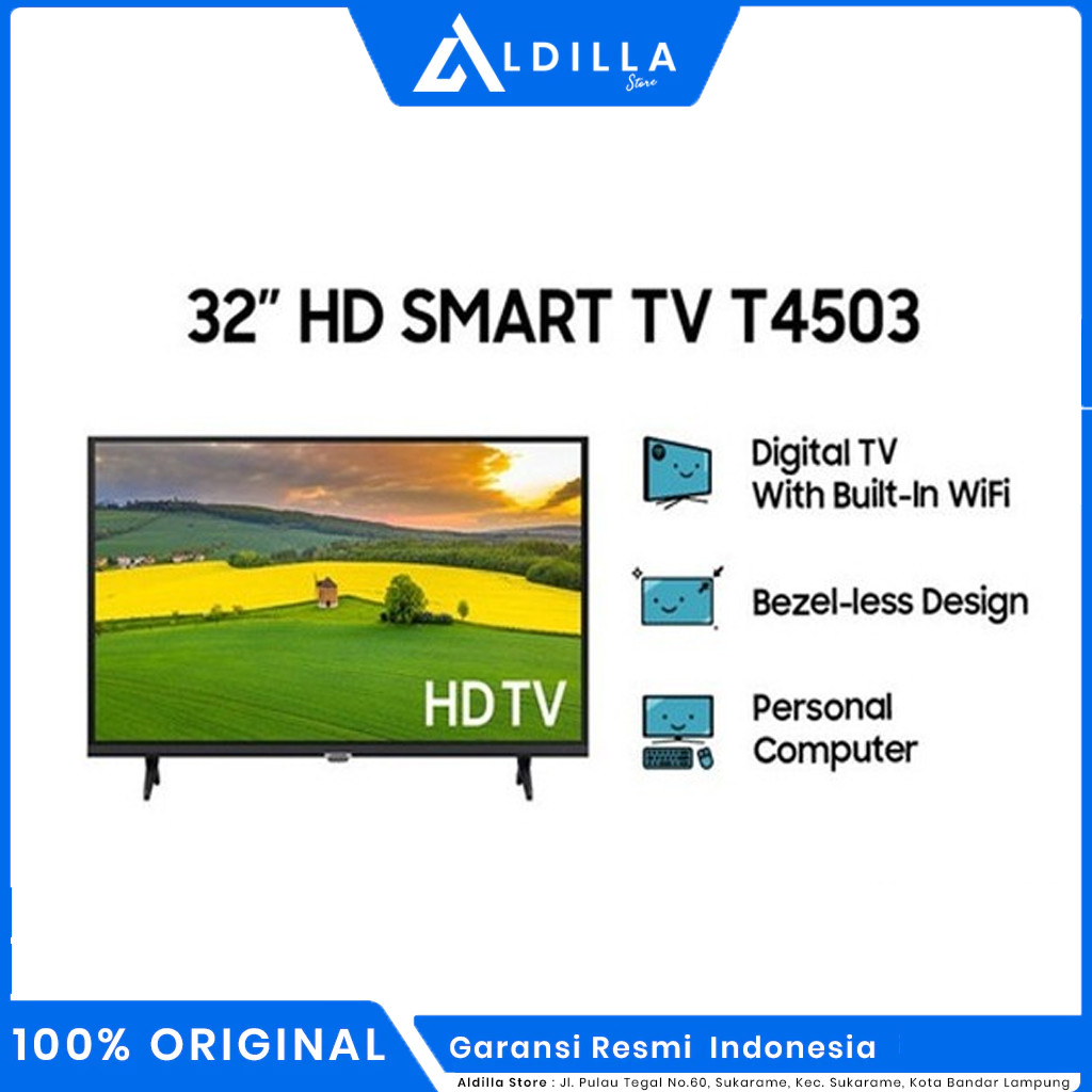 SAMSUNG 32T4501 - SMART TV LED 32 INCH DIGITAL HD 32T4501