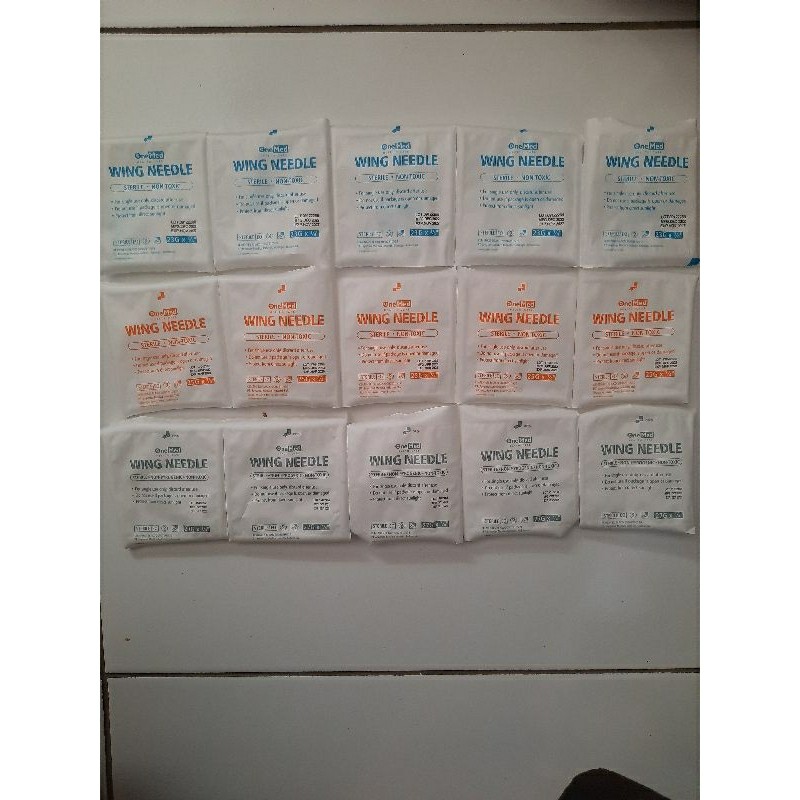 (ECER) Wing Needle 23g, 25g, 27g Onemed (ECER)