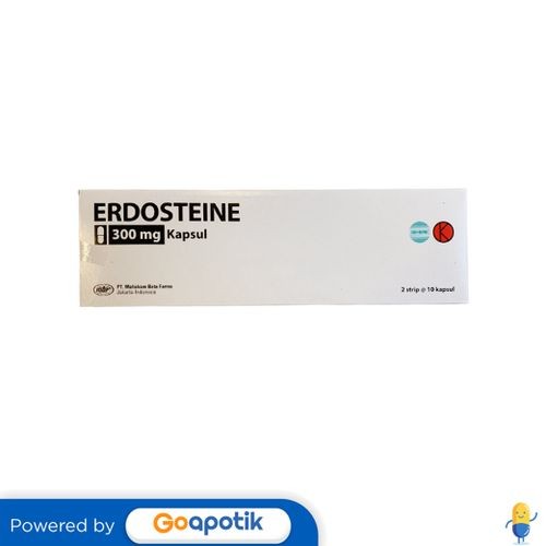 Erdosteine Mahakam 300 Mg Box 20 Kapsul