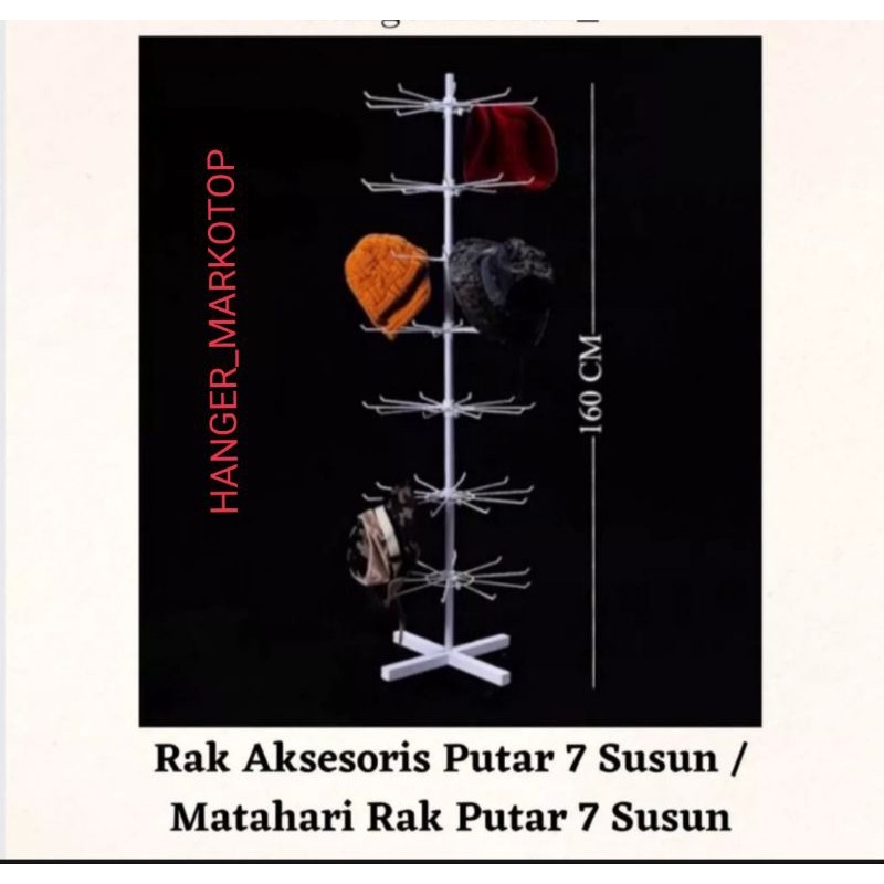 Rak Putar 7 susun / Matahari 7 susun