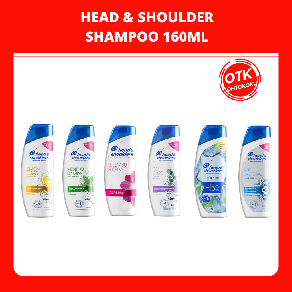 HEAD AND SHOULDER SHAMPOO RAMBUT 160ML