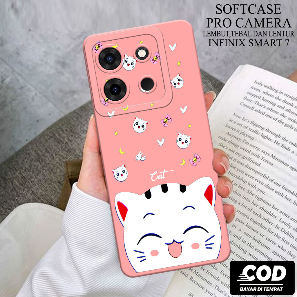 Case Hp Infinix Smart 7 2023 - Softcase Infinix Smart 7 Terbaru - Casing Infinix Smart 7 - Kesing In