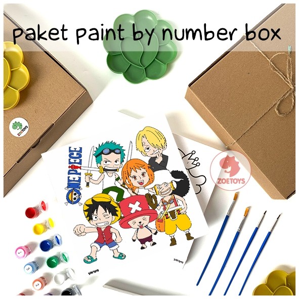

Zoetoys Defect Canvas Paint By number (Canvas Only)