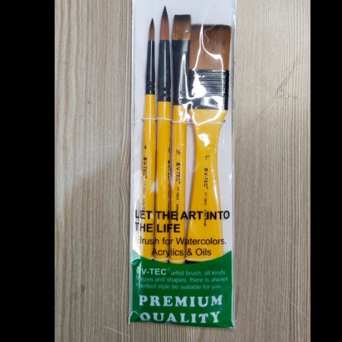 

Kuas Lukis VTEC VT184 /4 pcs