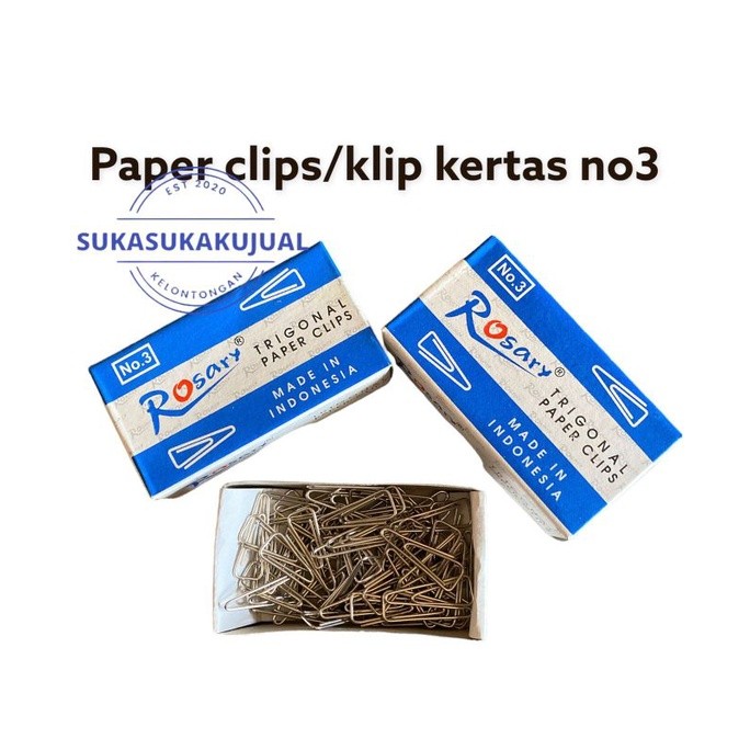 

bisa COD / ojek / instan pekanbaru / paper clip trigonal rosary no3