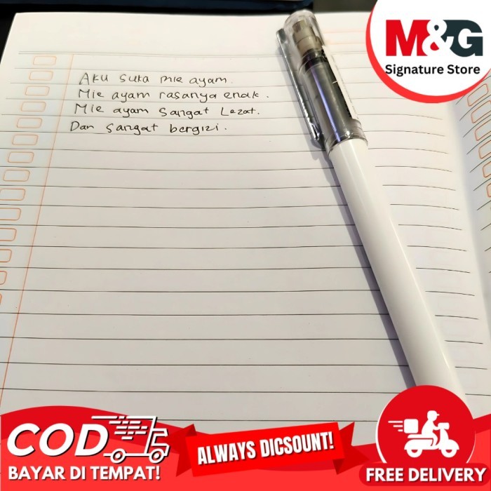 

Roller Pen M&G ARP579011 Ultra Simple Pulpen Warna Hitam - SATUAN - ARP579011